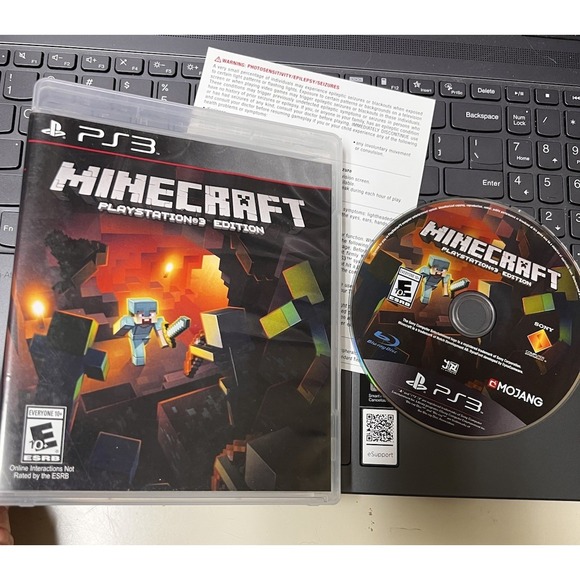 017-023 Minecraft PlayStation 3 Edition (Sony PlayStation 3, 2014 PS3 Video Game - Picture 1 of 5